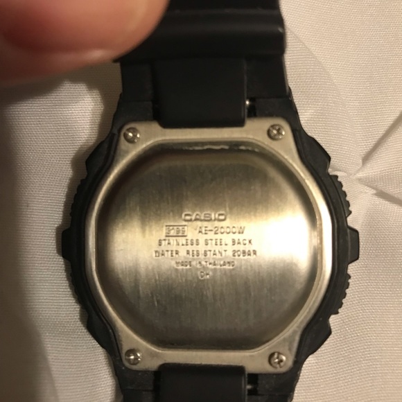 Men’s Casio World Time Illuminator Watch - Picture 3 of 4